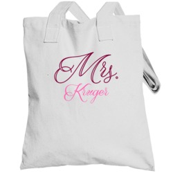 Mrs Kruger Last Name Funny Totebag