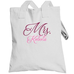 Mrs Kubota Last Name Funny Totebag