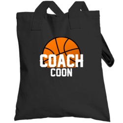 Coach Coon Basketball Name Totebag