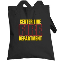 Center Line Fire Department Personalized City Totebag
