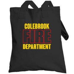 Colebrook Fire Department Personalized City Totebag