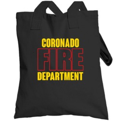 Coronado Fire Department Personalized City Totebag