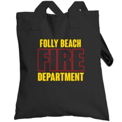 Folly Beach Fire Department Personalized City Totebag