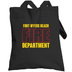 Fort Myers Beach Fire Department Personalized City Totebag