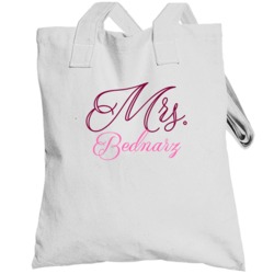 Mrs Bednarz Last Name Funny Totebag
