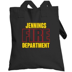 Jennings Fire Department Personalized City Totebag