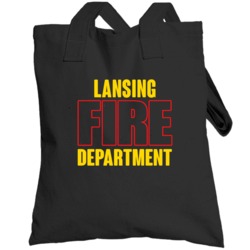 Lansing Fire Department Personalized City Totebag