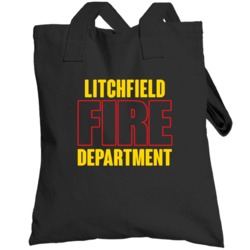 Litchfield Fire Department Personalized City Totebag