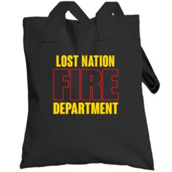 Lost Nation Fire Department Personalized City Totebag