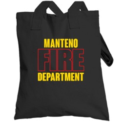 Manteno Fire Department Personalized City Totebag