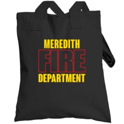 Meredith Fire Department Personalized City Totebag