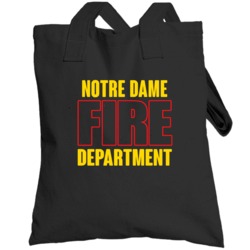 Notre Dame Fire Department Personalized City Totebag