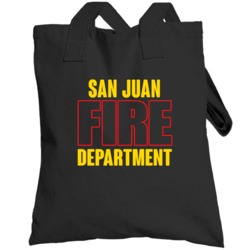 San Juan Fire Department Personalized City Totebag