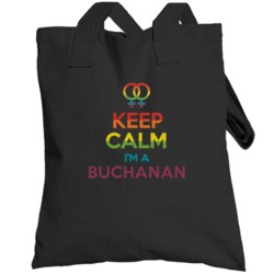 Keep Calm Im A Buchanan Last Name Lesbian Pride Lgbt Totebag