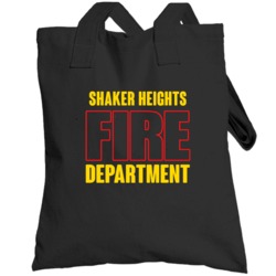 Shaker Heights Fire Department Personalized City Totebag