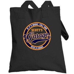 If Its Broke Call Dad Scott Garage Funny Car Fathers Day Totebag