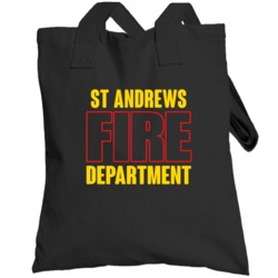 St Andrews Fire Department Personalized City Totebag