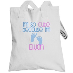 Im So Cute Ewan Name Totebag