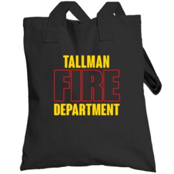 Tallman Fire Department Personalized City Totebag