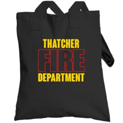 Thatcher Fire Department Personalized City Totebag