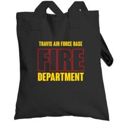 Travis Air Force Base Fire Department Personalized City Totebag