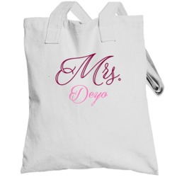 Mrs Deyo Last Name Funny Totebag