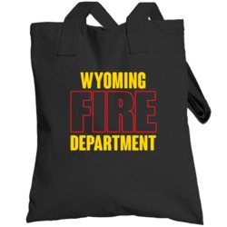 Wyoming Fire Department Personalized City Totebag