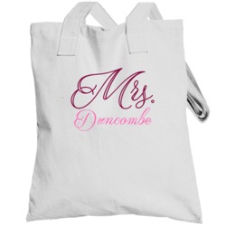 Mrs Duncombe Last Name Funny Totebag