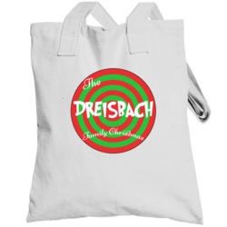 The Dreisbach Family Christmas Last Name Totebag