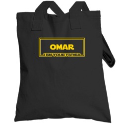 Omar I Am Your Father Funny Parody Totebag
