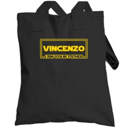 Vincenzo I Am Your Father Funny Parody Totebag