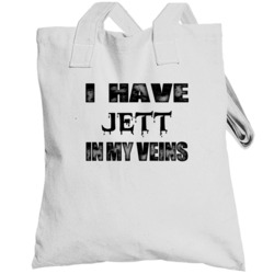 I Have Jett In My Blood Last Name Totebag