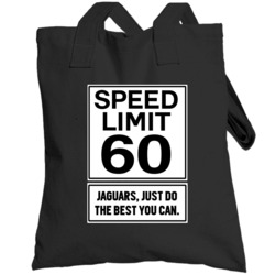 Jaguar Speed Limit Fast Car Lover Totebag