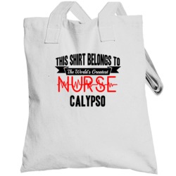 Calypso Worlds Greatest Nurse Name Totebag
