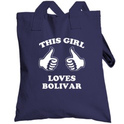 Bolivar  This Girl Loves Tennessee Totebag