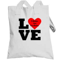 Love Orthotics And Prosthetics Subject Totebag