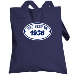 The Best Of 1936 Popular Birth Year Totebag