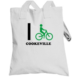 Cookeville Tennesse I Love Heart Totebag