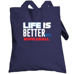 Life Better With Wiffleball Essential Sporty Totebag