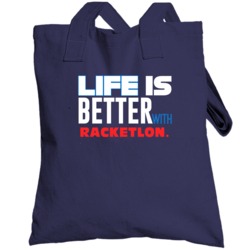 Life Better With Racketlon Essential Sporty Totebag