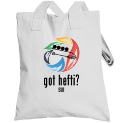 Beat Hefti Sui Sochi Bobsleigh Winter Olympic Totebag