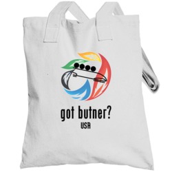 Cory Butner Usa Sochi Bobsleigh Winter Olympic Totebag