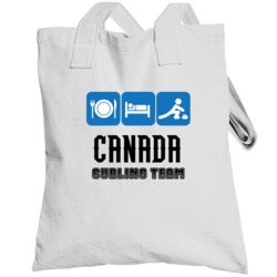 Canada Curling Team Winter Olympic Totebag