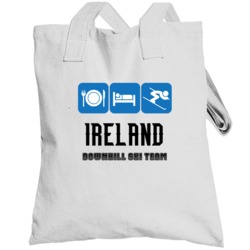 Ireland Downhill Ski Team Winter Olympic Totebag