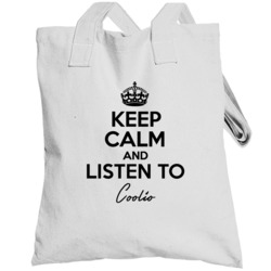 Keep Calm And Listen To Coolio Music Totebag
