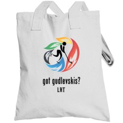 Kristers Gudlevskis Lat Olympic Hockey Totebag