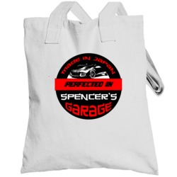 Car Made In Japan Perfected In Spencer's Garage Honda Totebag