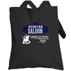 Quinton Saloon First Name Totebag