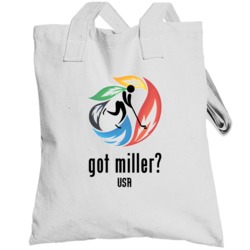 Ryan Miller Usa Olympic Hockey Totebag