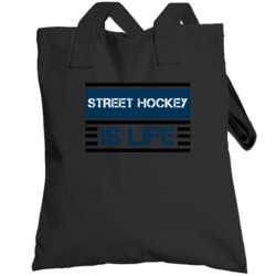 Street Hockey Sport Is Life Athletic Totebag